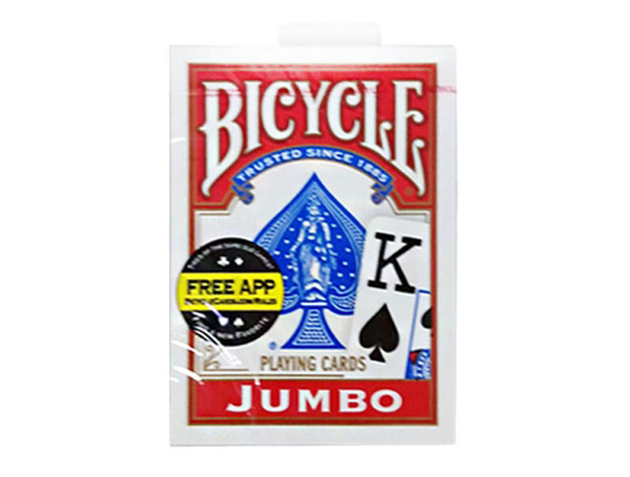 바이시클점보인덱스카드II-레드(Cards Bicy. Jumbo Index (Red)